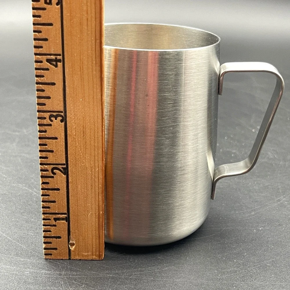 OEM Breville Milk Frothing Pitcher Brushed Stainless Steel Espresso Latte Cup